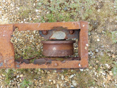 Line 4, the 'roller-skate', Dungeness fish tramways, June 2013